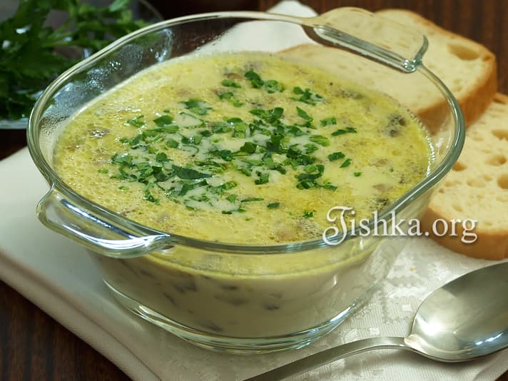 Низкокалорийный рецепт сырного супа – вкусная диета
